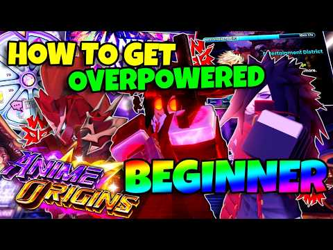 Best Beginners *GUIDE* To Start Anime Origins! (Roblox)