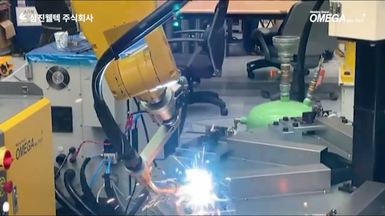 사람 손이 필요없다고? 브라켓 완전 무인 용접자동화! (이송+용접 통합 시스템)