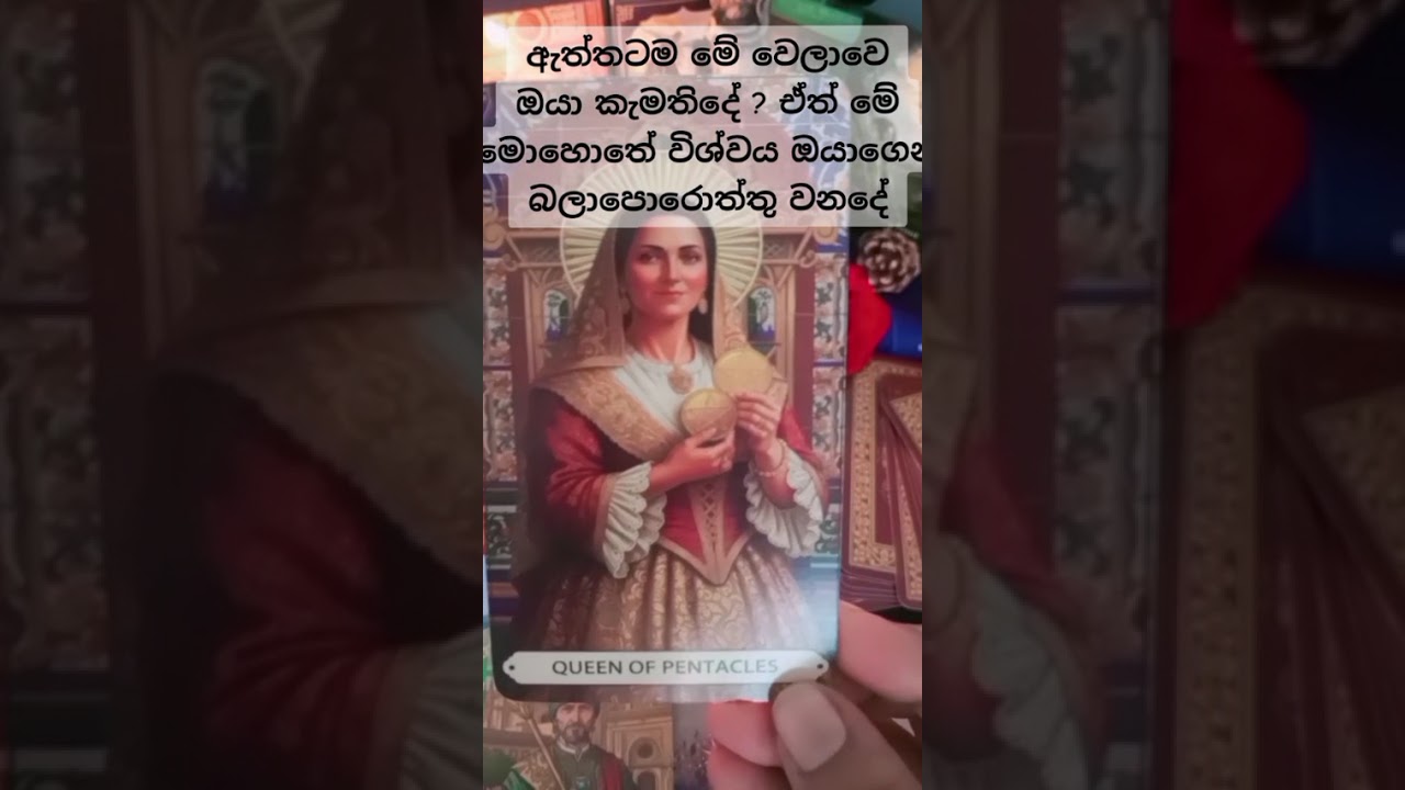ආත්තටම ඔයා මේ මොහොතෙ ඉන්නකැමති කොහොමද? ඒත් ඇත්තටම  විශ්වයකැමති ඔයා කොහොම ඉන්නවටද?#tarot #viral #fpy#