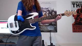 WatchTower - Meltdown - One Handed Bass Cover