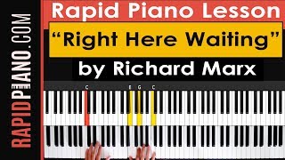 How To Play "Right Here Waiting For You" by Richard Marx - Piano Tutorial & Lesson (Part 1).mp3 How To Play "Right Here Waiting For You" by Richard Marx - Piano Tutorial & Lesson (Part 1).mp3