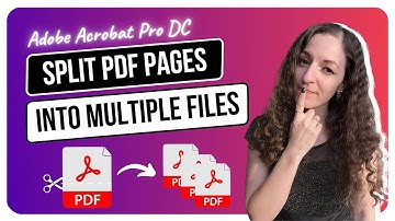 Adobe Acrobat PRO DC | How to Split PDF Pages Into Multiple Files