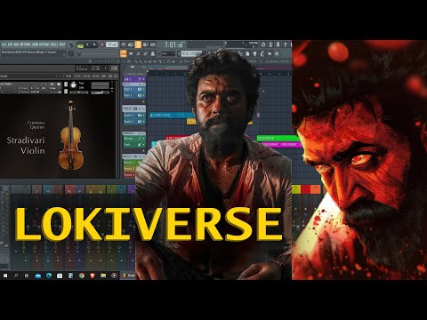 Lokiverse Theme Song FL Studio Remake 2024 | Vikram | Anirudh Ravichander | Kamal Hassan |