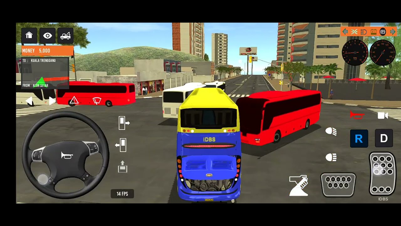 Bus Simulator Indonesia Euro Coach bus driving | 2024 Indonesia Bus simulator - Android gameplay 