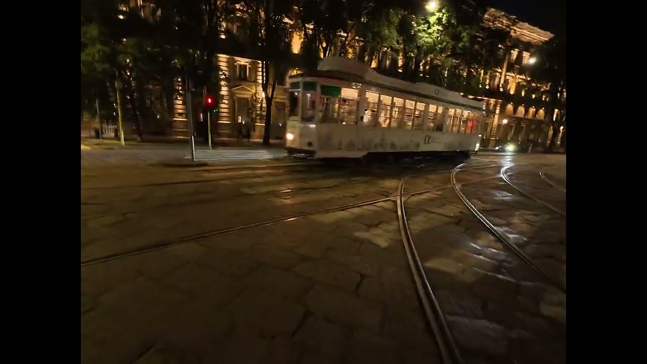 ⚡ Night at Castello Sforzesco! 🌙 Milan Fortress & Fountain 2025 | 4K POV Walk