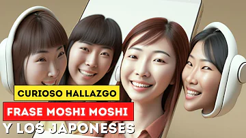 ¿Por qué los japoneses dicen Moshi Moshi?