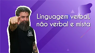 O que é um texto não verbal?