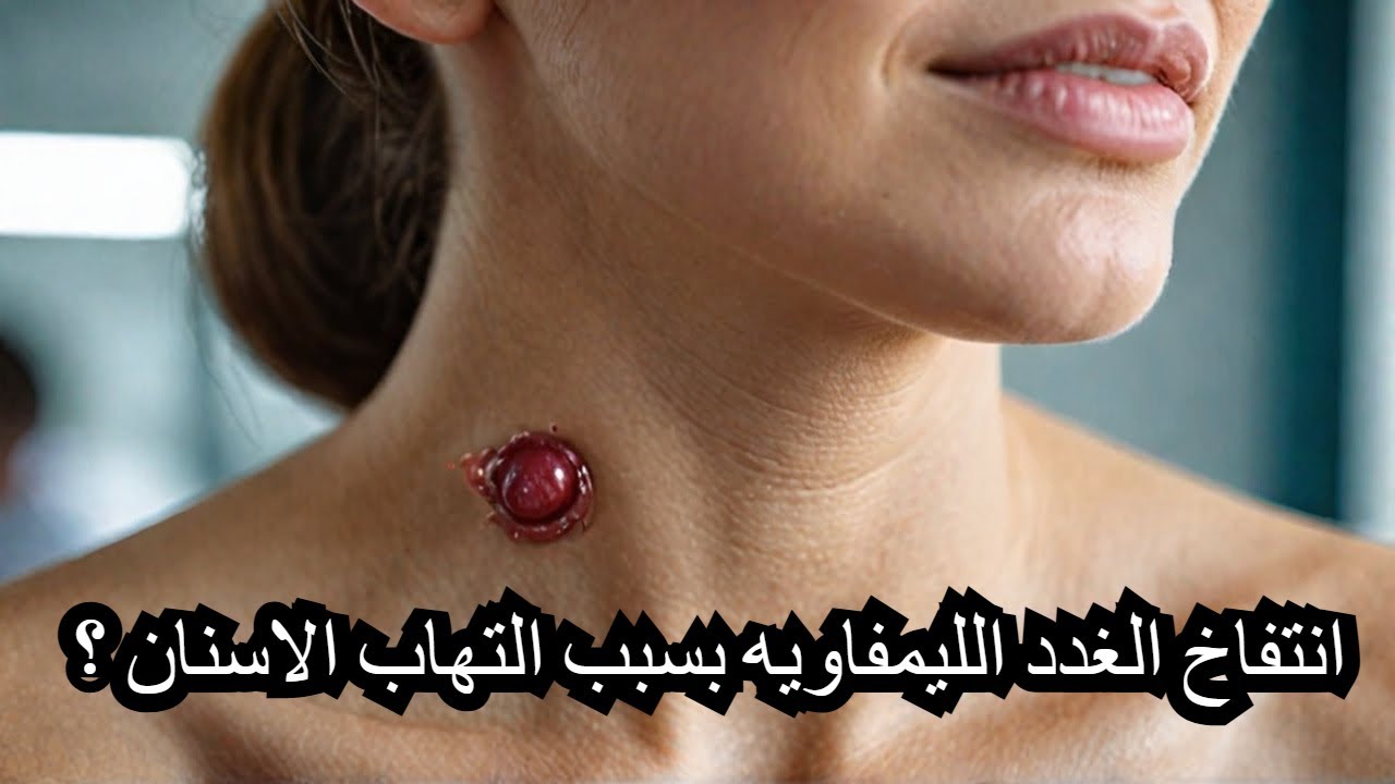 هل التهاب الأسنان يسبب انتفاخ الغدد الليمفاوية؟