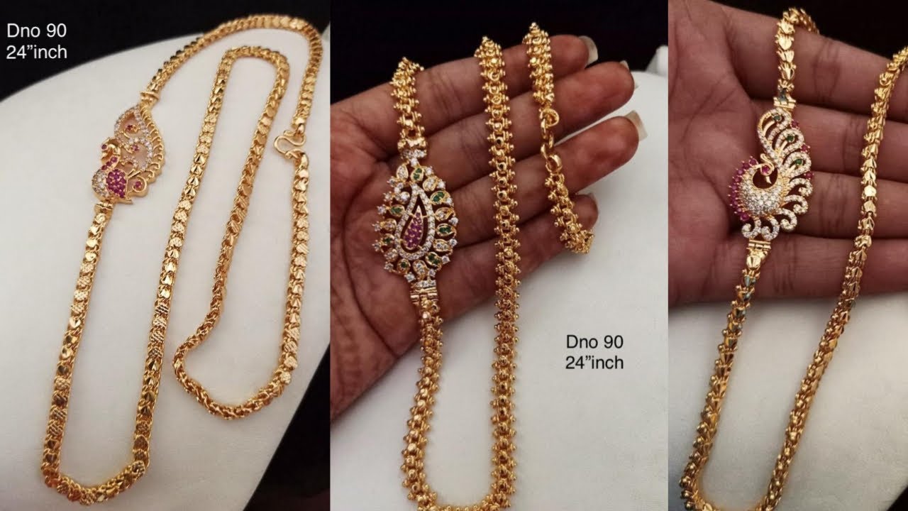 Latest Mugappu Thali Chain Designs Sasitrends | vlr.eng.br