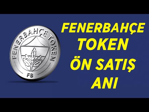 FENERBAHÇE TOKEN ÖN SATIŞ ANI