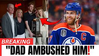 McDavid Had No Idea — His Dad Showed Up on a Golf Course With the Ted Lindsay Award