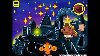 Monkey GO Happy Stage 1064 - Monkey's Island of Monkey' Myths theme screenshot 1