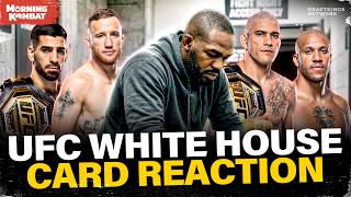UFC White House Card/UFC Freedom 250 Card Announcement Reaction
