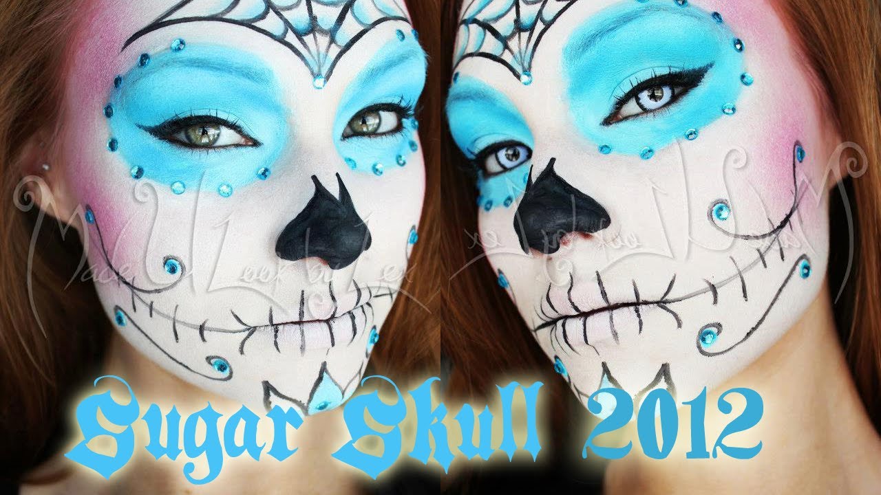 Request Sugar Skull Makeup Tutorial Option One YouTube