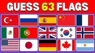 Can You Guess The Country By Flag In Just 3 Seconds | Country Flag Quiz