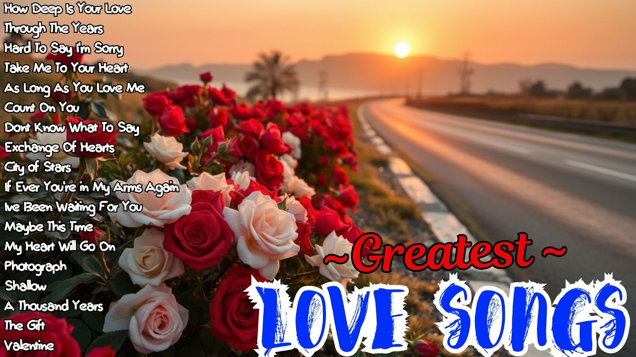 100 Timeless Love Songs forever - The Greatest Romantic Hits of All Time from the 70s-80s-90s💕#love