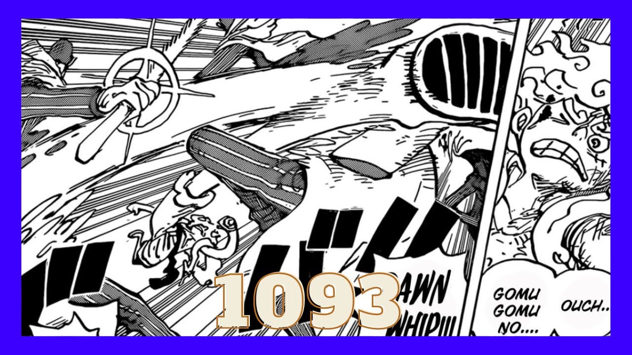 One Piece 1093 - Luffy Gear 5 vs Kizaru é uma luta ABSURDA! Bonney é uma criança?