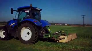OWIES NA KISZONKĘ 2019 GR KRAWCZYK / NEW HOLLAND T6.180 / KRONE / CASE IH 1455 XL / POTTINGER / REMA
