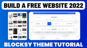How to Create a Free Website using WordPress & Blocksy? Complete Blocksy Theme Tutorial 2024
