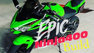 Every UPGRADE on my 2022 Ninja400 (Ridiculous BIKE)