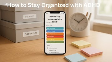 “How to Stay Organized with ADHD – Best Notion ADHD Planner to Beat Overwhelm!”