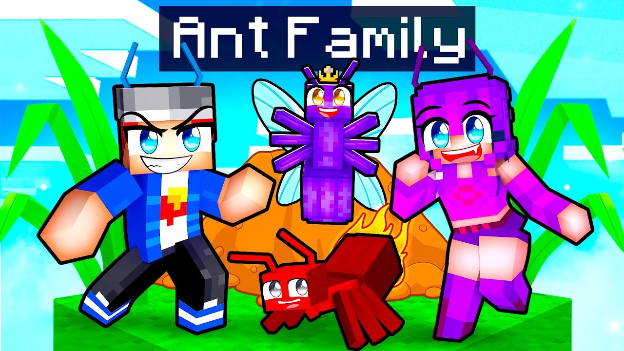 Having an ANT Family in Minecraft!