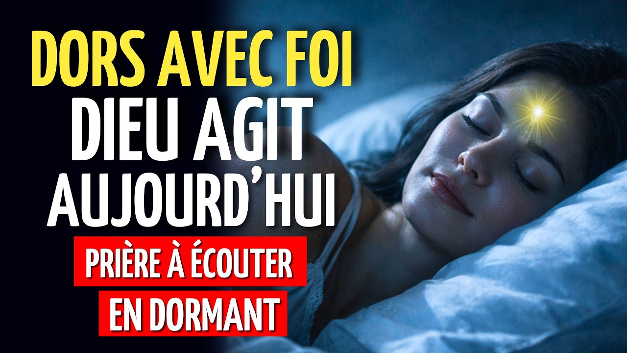 PRIÈRE DE LA NUIT POUR QUE DIEU EXAUCE VOS DÉSIRS | Prière Nocturne Puissante À Écouter En Dormant