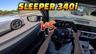 Sleeper Big Turbo 340i Challenges Tuned G82