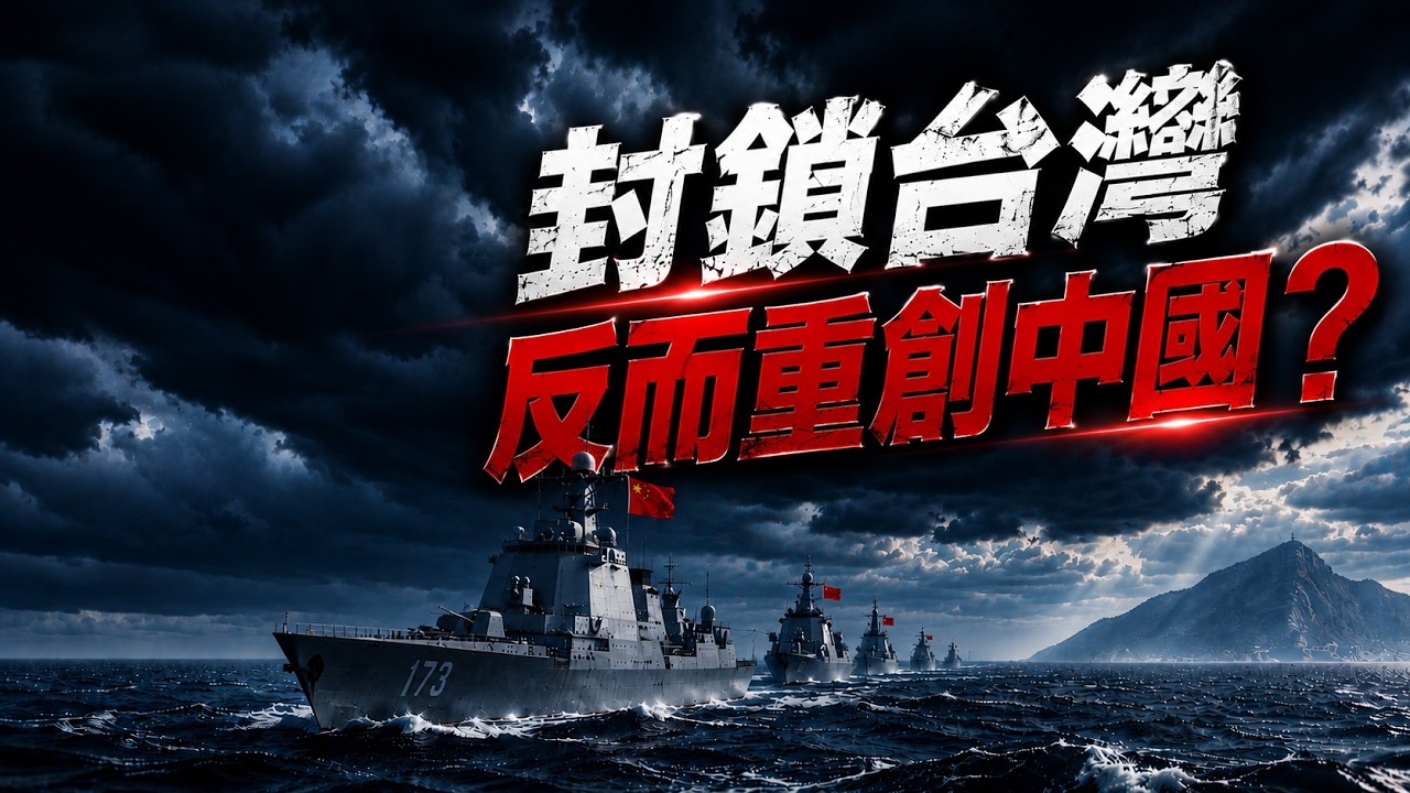 中共封鎖台灣,反而重創中國?迴力鏢會打在自己身上嗎? 縮圖