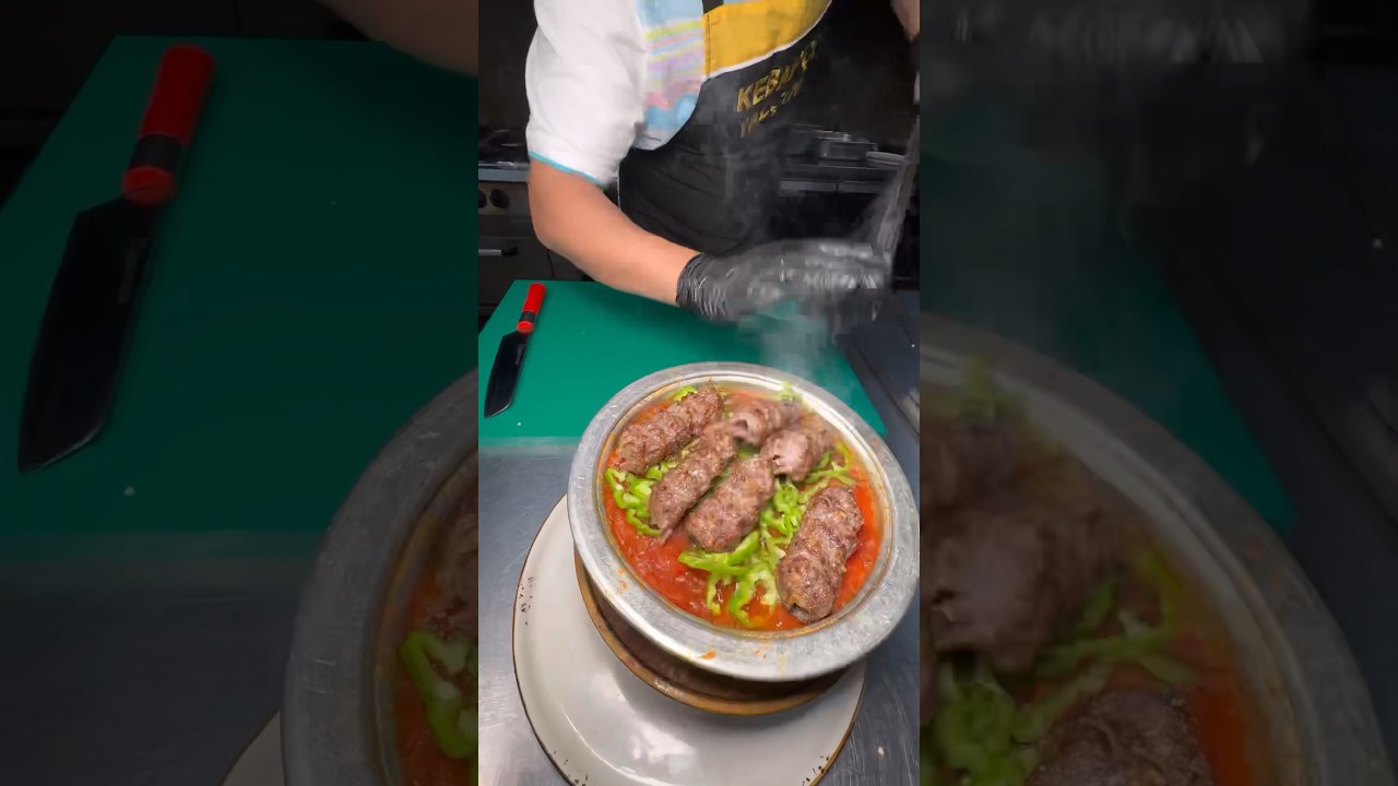 Altı ezmeli kıymanın Mevsimi  geldi cano gel ???? #kebap #gaziantep #yemek #food #chef #yemektarifler