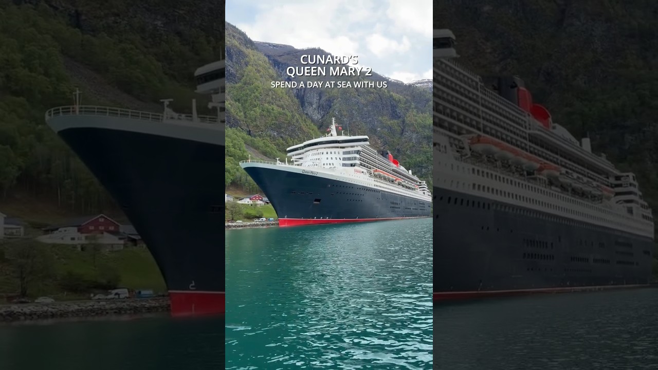 A day onboard Queen Mary 2!🚢🎥