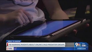 FBI warns parents about online predators targeting kids