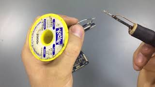 Evde 5V Lehim Makinası Yapımı (Havya)How To Make soldering machine free energy