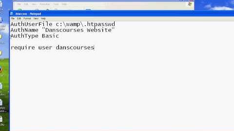Password protect directories in Apache Webserver- part 1