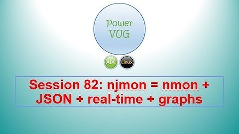 82 njmon =nmon+JSON+real-time+graphs