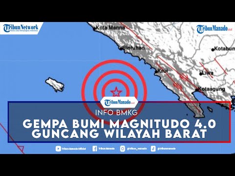 Info BMKG, Gempa Terkini Guncang Wilayah Barat Indonesia