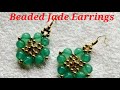 💚Jade Earrings💚 Beaded earrings💚 (0073)