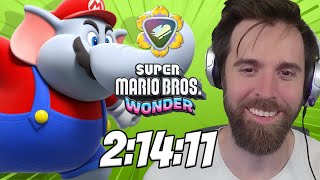 Super Mario Bros. Wonder JET RUN Speedrun in 2:14:11