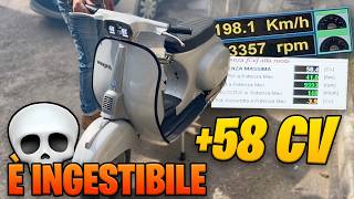 MI HA TERRORIZZATO VERAMENTE...😱UNA VESPA 50 SPECIAL DA 200 KM/H E 58CV