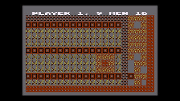 Atari Boulder Dash (Knibble Dash 6). Cave 16