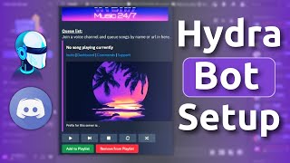 How To SETUP Music Bot On Discord | Hydra Bot 2023 SETUP Guide | Setup DJ Role