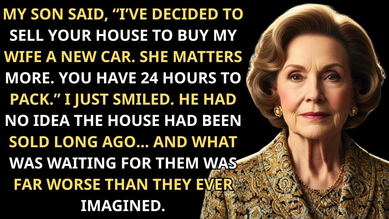 My Son Said He Sold My House To Buy His Wife A New Car… Because She Mattered More Than Me