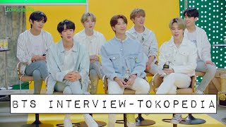 [Eng Sub] BTS Full Interview Tokopedia  | with Hansol (English Subtitle)