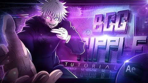 BCC Ripple Turbulent | After Effects Tutorial #1