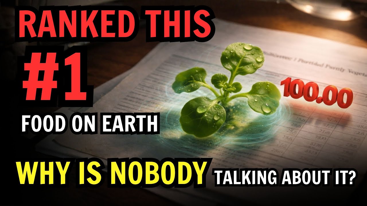 The Most Nutritious Plant on Earth — Confirmed by the CDC