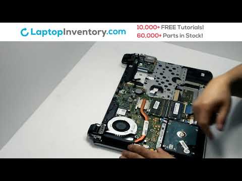 HP Pavilion Fan Replacement-Heatsink Motherboard Installation Guide Install Laptop 15-AB 15-AU 15-BC