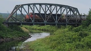 CN407 crossing the Elmsdale bridge 07/24/26