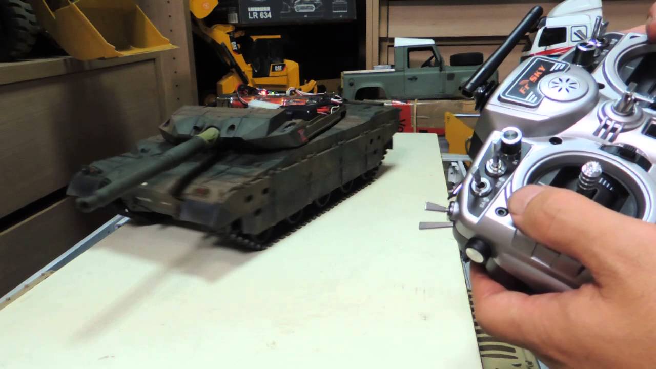 Tamiya 1/16 Type 10 tank 操作方式 - YouTube