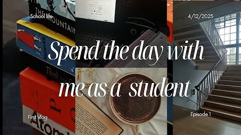 Uni Student Vlog | My First YouTube Video❤️