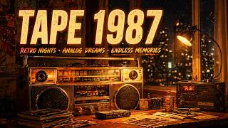 Cozy Retro Nights — Warm Synthwave 80s Mix | Tape 1987